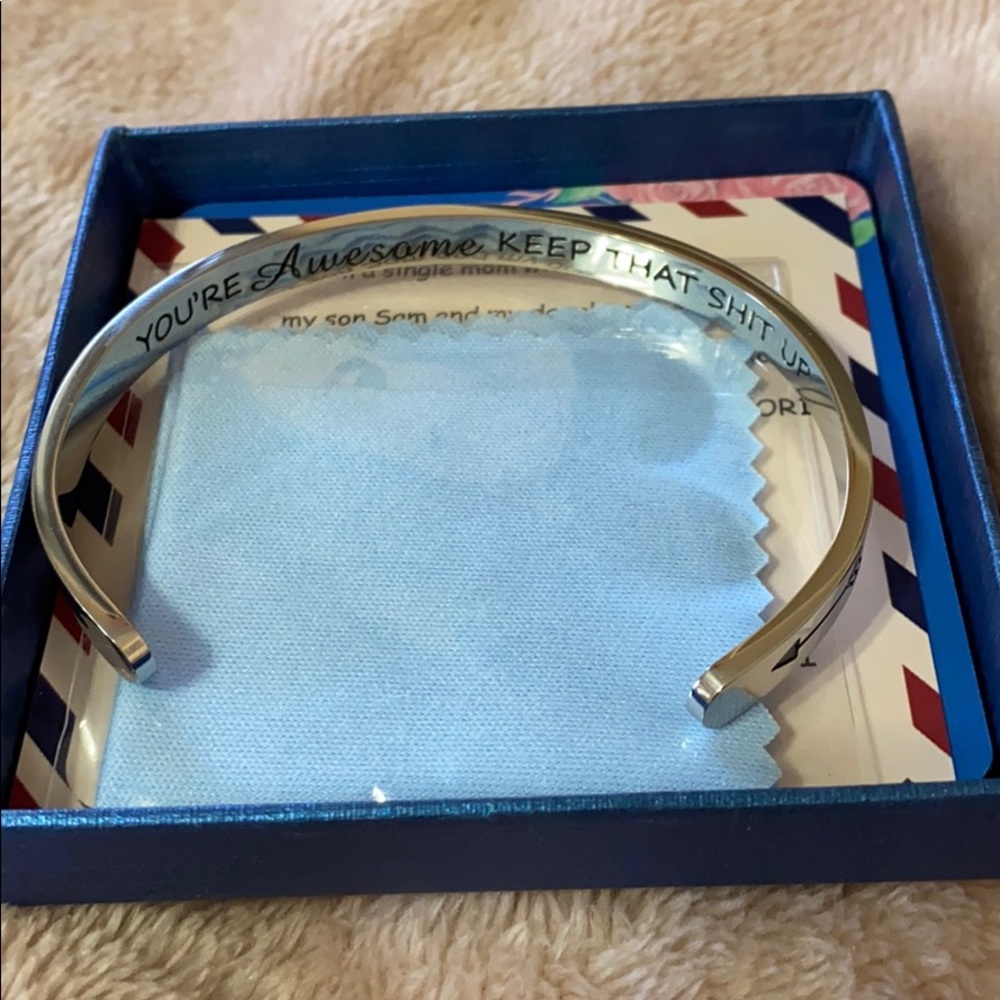 Sam & Lori inspirational bracelet